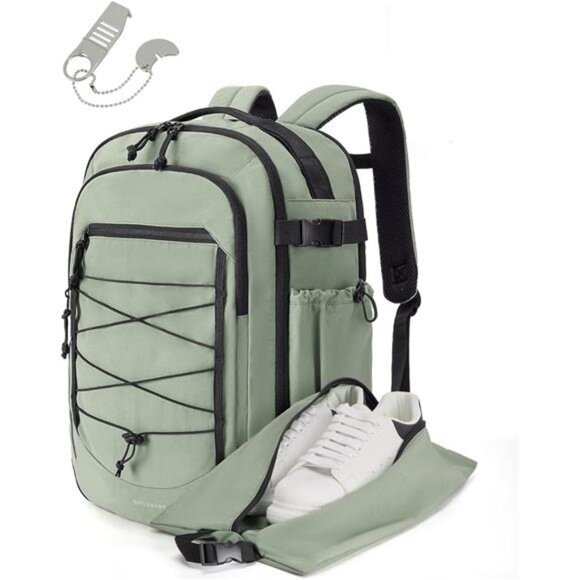 BAGSMART Carry On Travel Backpack, 17.3 Inch Large Travel backpack Carry On main image 4